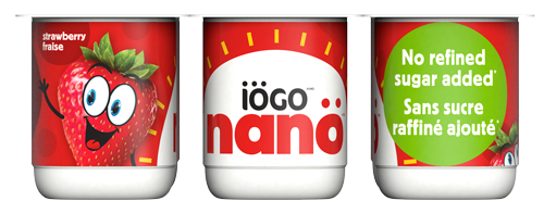 Nano Strawberry Yogurt with no refined sugar added