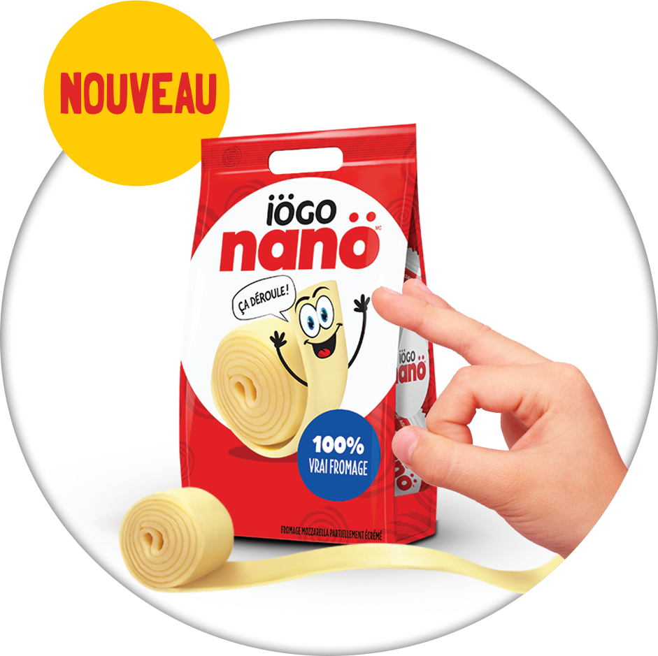 Nouveau fromage Iögo Nanö